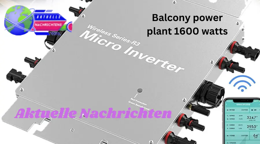 Balkonkraftwerk 1600 Watt